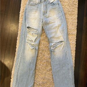 Just Black Light Wash Denim Jeans